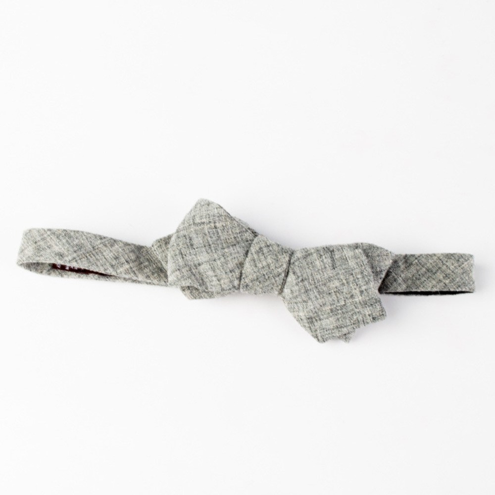 Alexander Olch Tie Men Light Gray